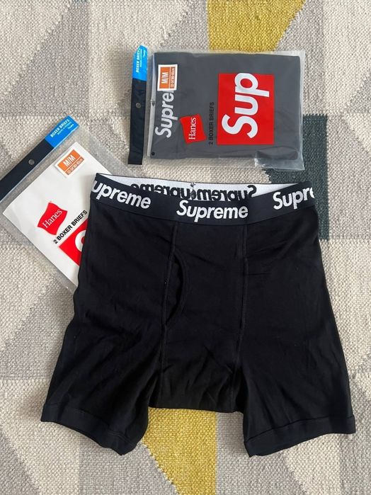 Boxeri bărbați Supreme, simpli sau cu print, camo, paisley, carouri, M și L, noi, nepurtați