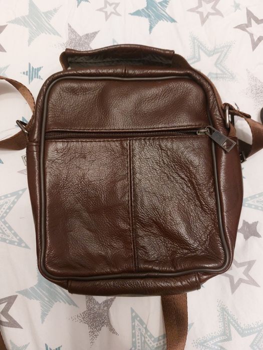 Мъжка кожена чанта