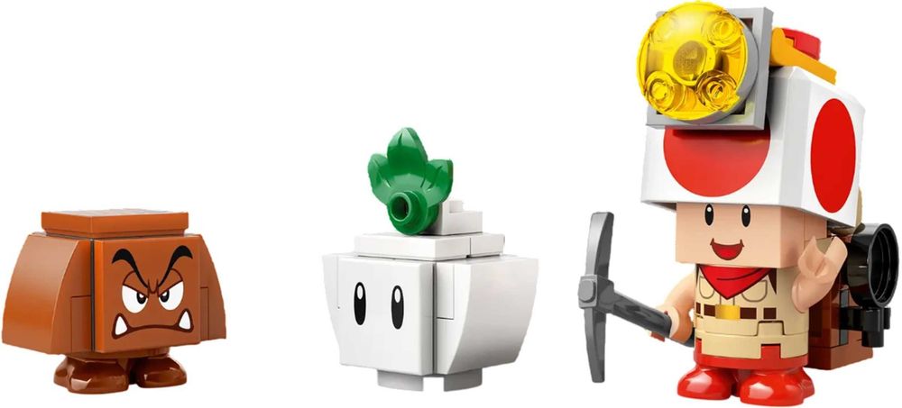 НОВО LEGO Super Mario 72040 - Лагерът на Captain Toad