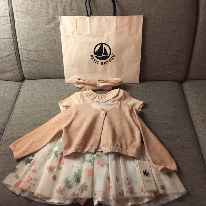 Rochita Botez Bebe Fetite Petit Bateau