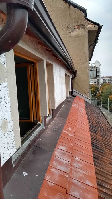 РЕМОНТ ПОКРИВИ, Хидроизолация, Навеси, Алпинисти, Асфалтиране