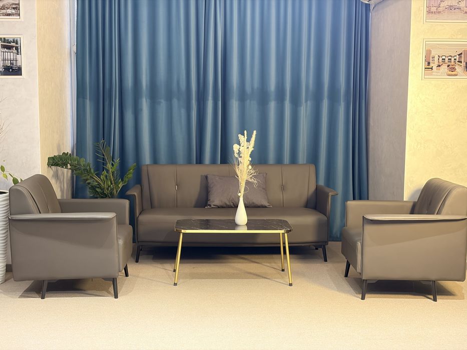 Диван с 2шт креслами