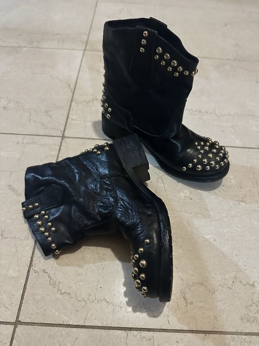 Боти естествена  кожа