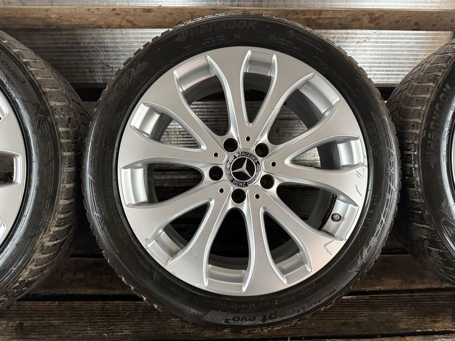 Jante Mercedes E class w213 originale 245 45 18 hankook iarna 2022