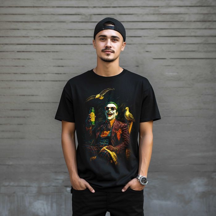 Мъжки тениски с Жокера, Маската