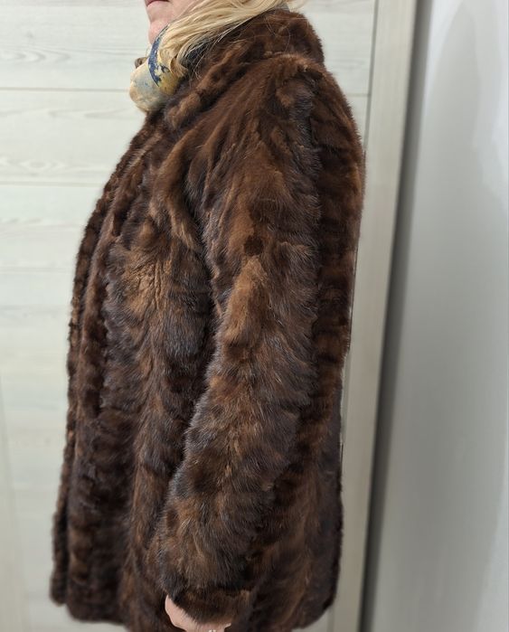 Haină de nurcă marimea XL