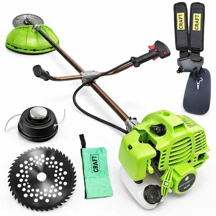 Motocoasa benzina MX355 Craft Tec 5600 PRO 5,6CP 4,2KW 2 TIMPI Garantie