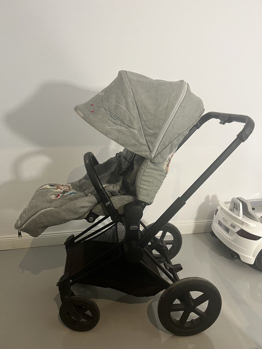 Детска количка Cubex Priam KOI и кош за новородено Cubex Platinium