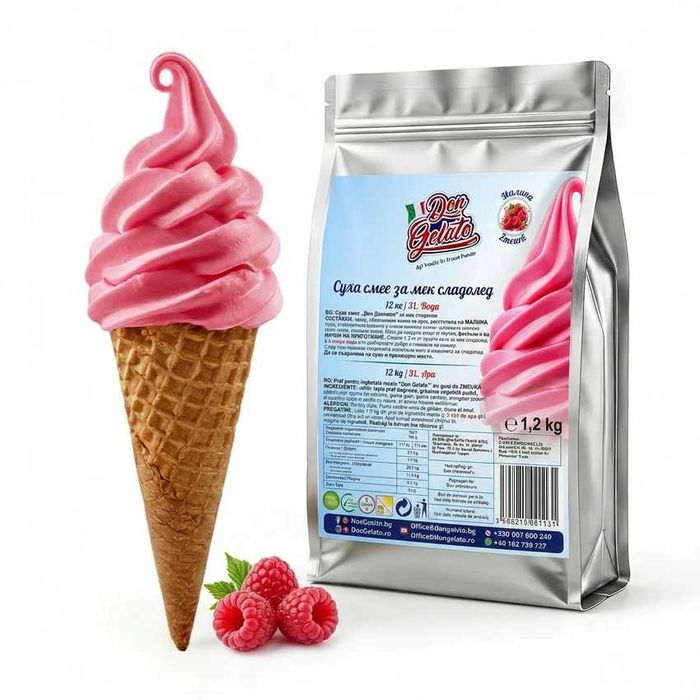 Суха смес за сладолед с вода Don Gelato – 7 вкуса | Отлично качество