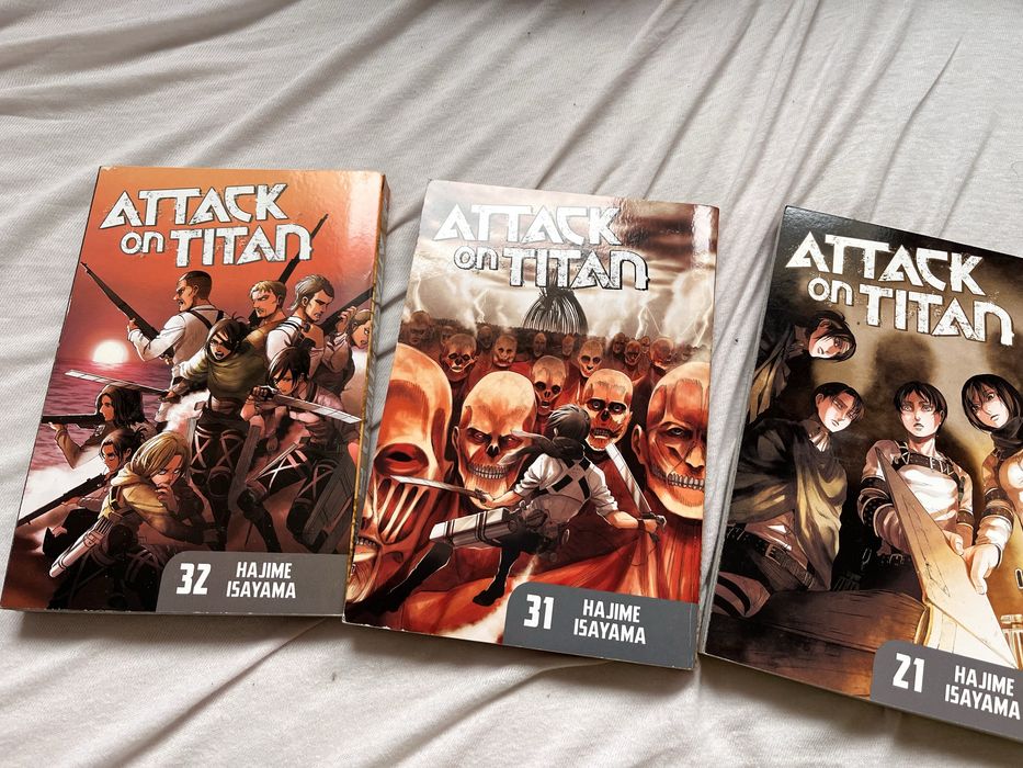 Манга Attack on titan