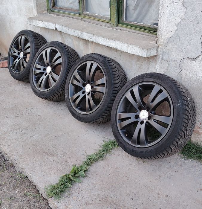 Джанти Mercedes 5x112 17" с гуми Continental