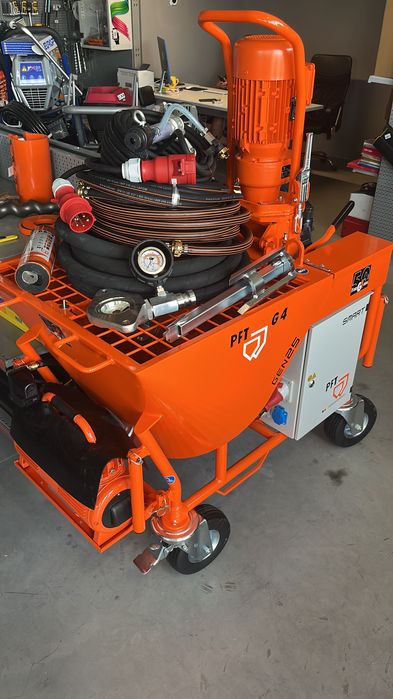 Pft g4 smart, masina de tencuit, pompa tencuiala, sapa lichida, RATE!