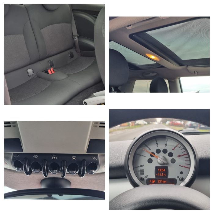 Mini Cooper Facelift motor 1.6 Diesel, trapa, Panoramic, scaune încălz