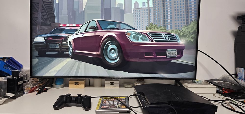 Ps3 PlayStation 3 cu controler și joc GTA