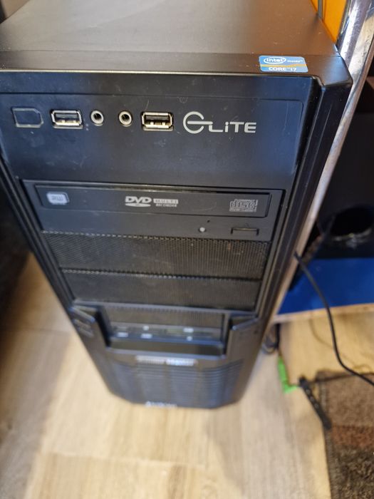 Unitate PC Gaming buget i7 24GB Ram Rx 570 ssd