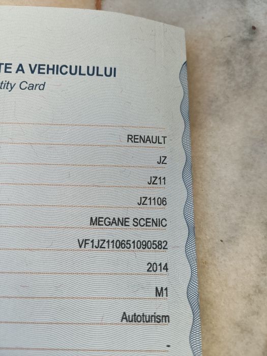 Renault Megane Scenic 2014