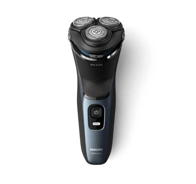 Самобръсначка Philips Series 3000 S3144/00, Мокро и сухо бръснене