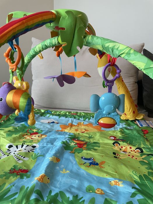Fisher Price - Музикална активна гимнастика Rainforest