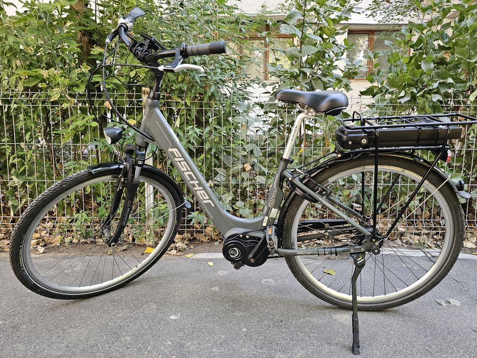 Vand bicicleta electrica Fischer City Line ECU 1803 aluminiu