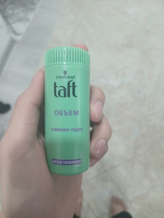 Пудра для волос taft , для обьема