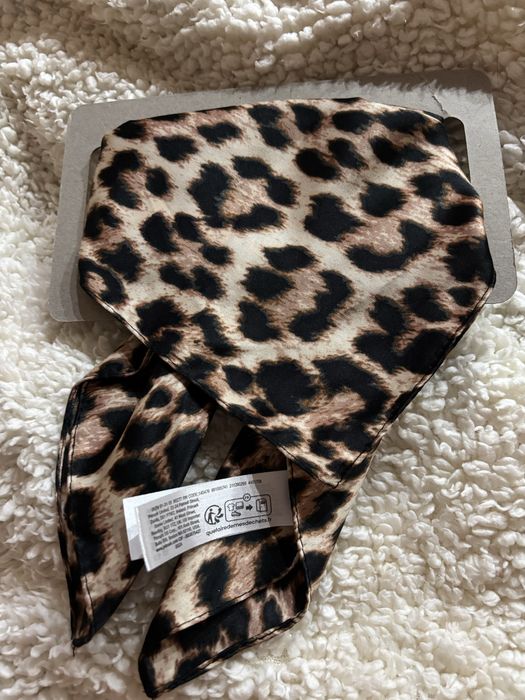 Eșarfă de păr Primark cu imprimeu leopard – nouă cu etichetă