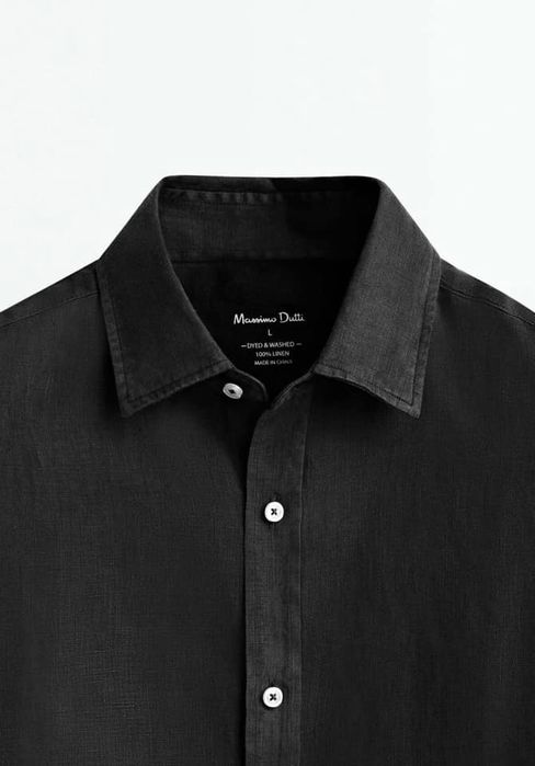 Camasa din in Massimo Dutti