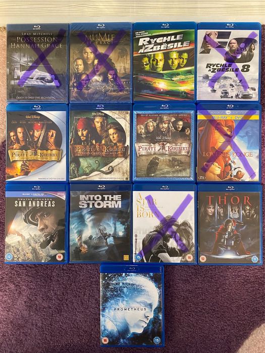 Филми на BLU-RAY/DVD - нови и употребявани