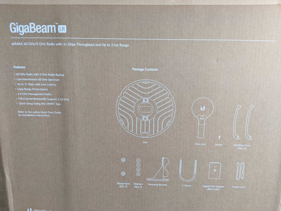 Антена Ubiquiti airMAX GigaBeam Long-Range