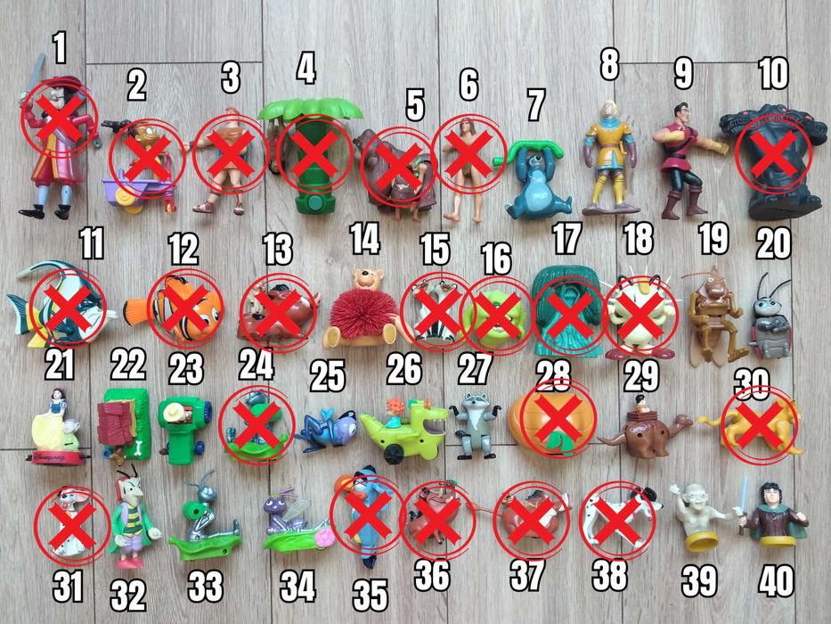 McDonalds Toys Макдоналдс Играчки от 90те 00те Винтидж Колекционерски