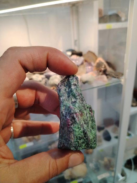 Рубин с цоизит от Мексико