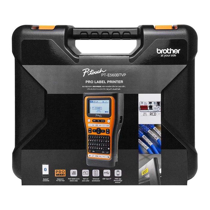 Brother PT-E560BTVP Pro pentru Electricieni | Nou 1090 Lei