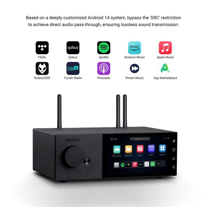 Vand streamer Hifioo Aiyima dm100 ca si EverSolo