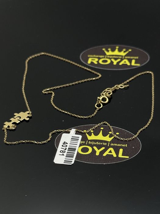 Bijuteria ROYAL  : Lant AUR 14K NOU / 2.20 GR
