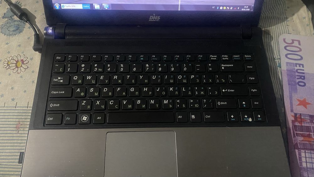 Noutbuk DNS core i5 8/500gb HDD