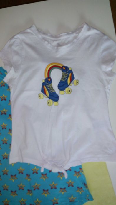 Сет / Комплект тениска/ клин момиче р-р 122/128