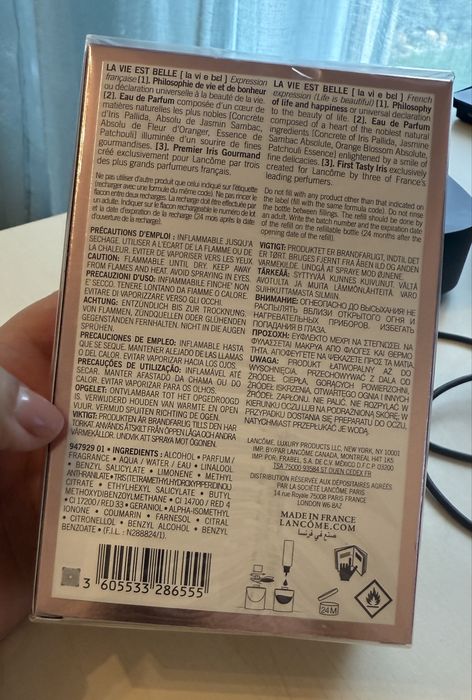 Parfum La vie est belle