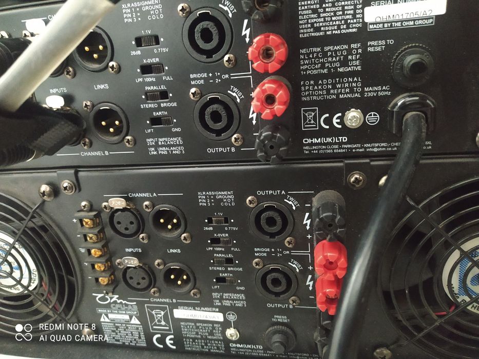 Усилитель. Колонки