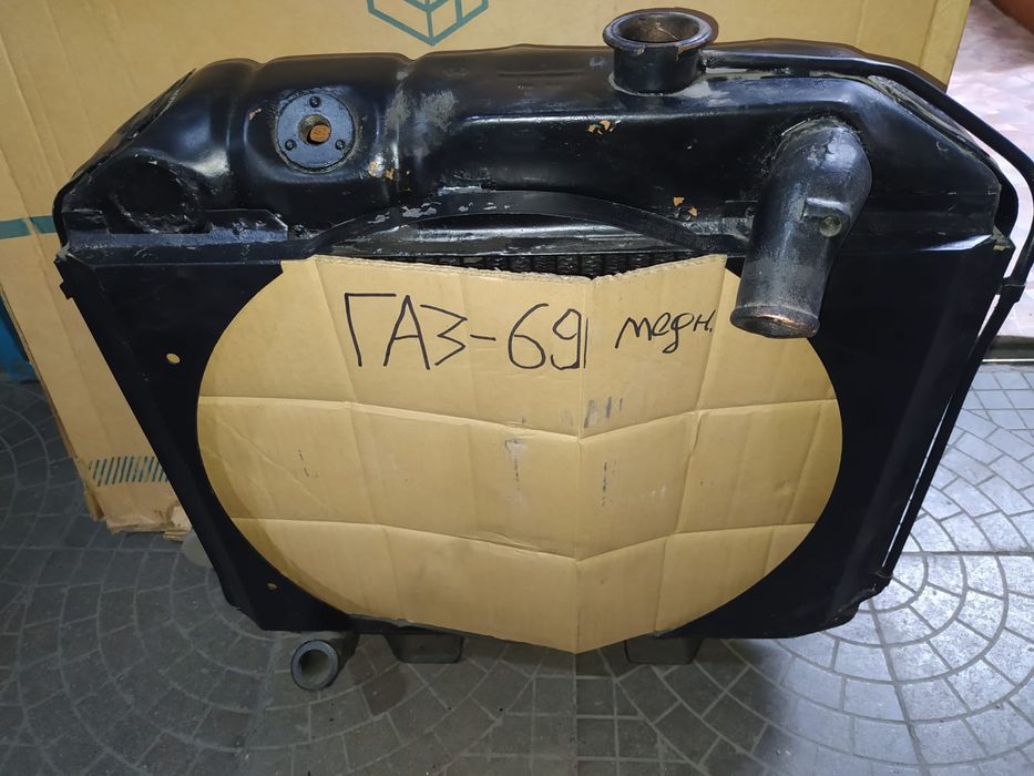 Радиатор медный ГАЗ-69