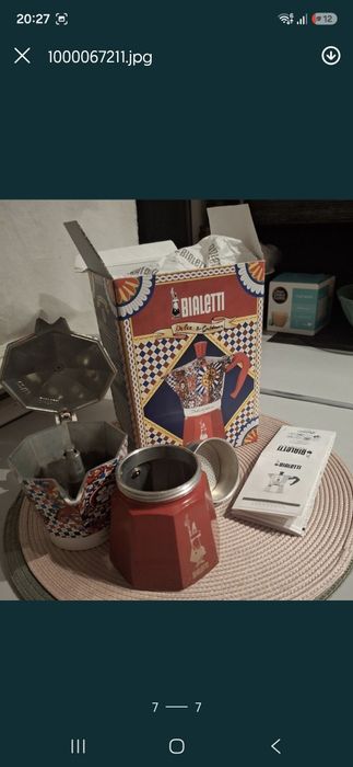 Cafetiera, espressor pentru aragaz