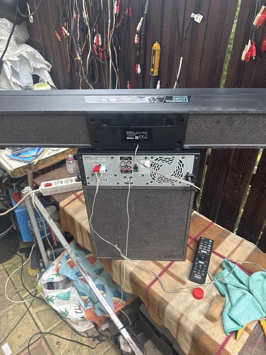 Sony HT-GT1 – Soundbar + Subwoofer Wireless + Telecomandă Originală – Perfect Funcțional