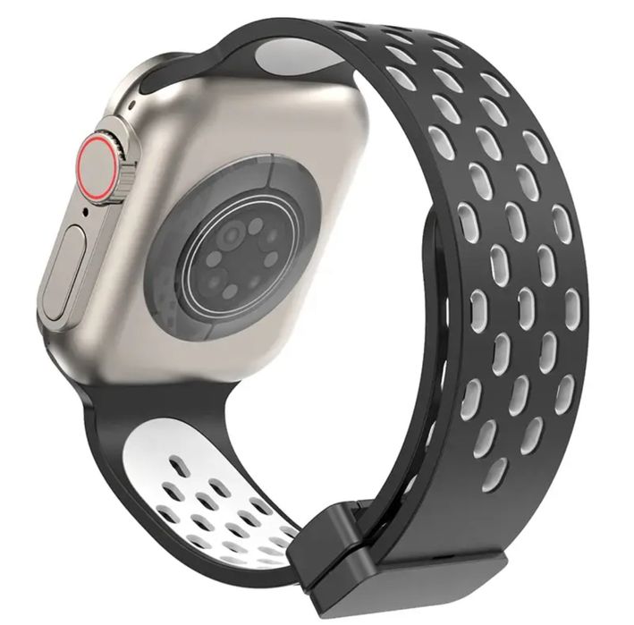 Curea HUSA Cablu Magnetica Air Silicon Compatibila Ceas Apple Watch