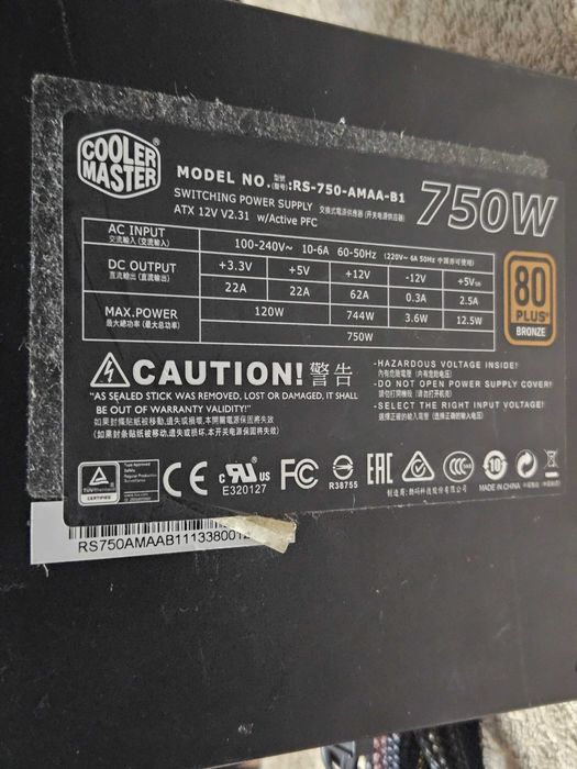 Sursa pc Cooler Master RS-750-AMAA-B1 - 750W