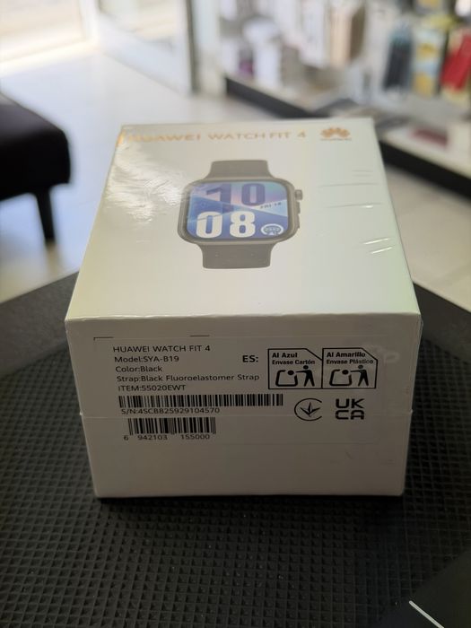 Huawei Watch FIT 4,Black *ЧистоНов*2г Гаранция*