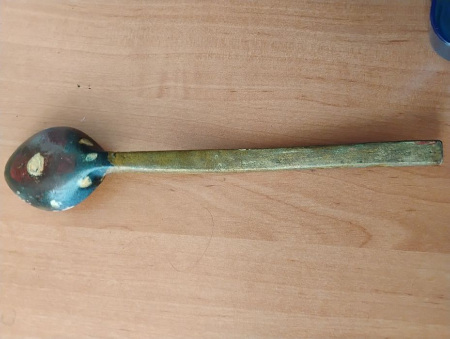 Старинна дървена лъжица