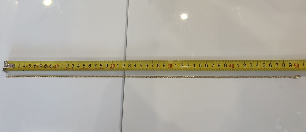 Lanț aur galben 14k nou.Greutate:4.6g, Lungime:50cm, Grosime:3.10mm