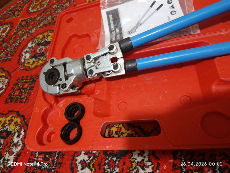 Mexanik press omuburi manual crimping tool