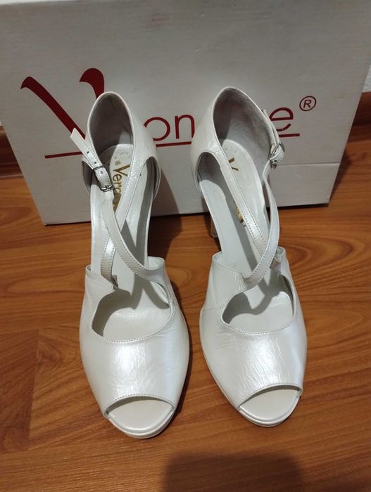 Sandale Mireasa Culoare IVORY