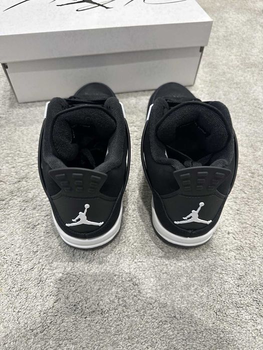 #EDITIE LIMITATĂ# Nike Air Jordan 4 White Thunder - Verificare Colet