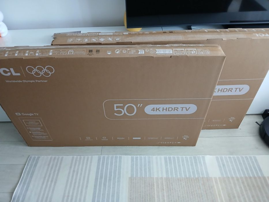 Televizor LED TCL 127 cm 50" 50V6C, Ultra HD 4K, Smart TV, WiFi, CI+