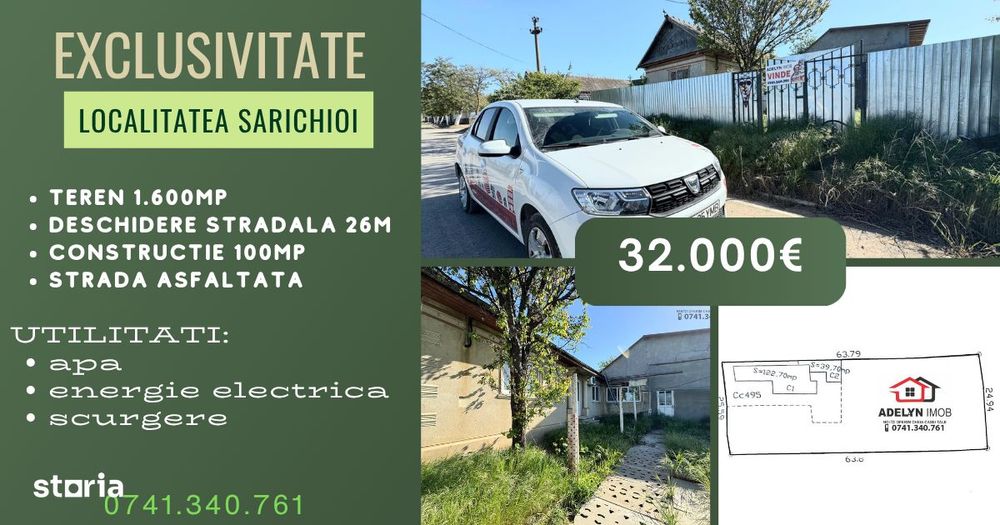 Loc. Sarichioi - casa